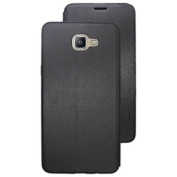 Husa Book Samsung Galaxy A6 Plus 2018, X-Level Neagra Husa Book Samsung Galaxy A6 Plus 2018, X-Level Neagra