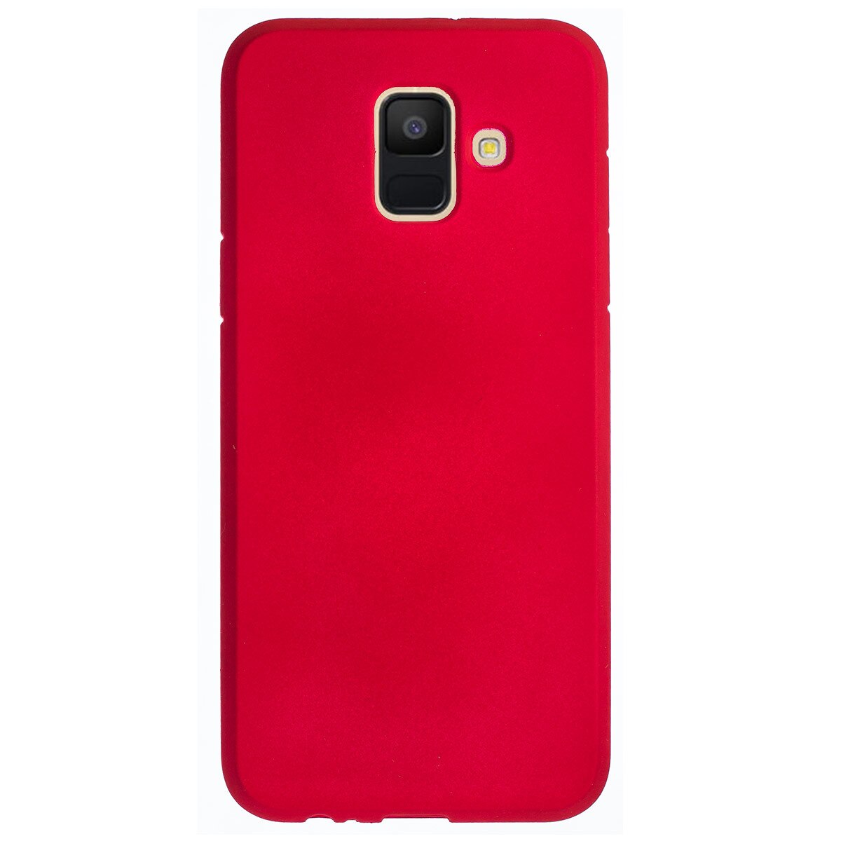 Husa Silicon Slim Samsung Galaxy A6 2018, Rosu