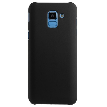 Husa Hard Samsung Galaxy J6 2018, X-Level Metalic, Neagra Husa Hard Samsung Galaxy J6 2018, X-Level Metalic, Neagra