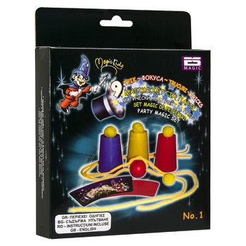 Joc de magie pentru copii , cu 9 trucuri, ATS, + 3 ani Joc de magie pentru copii , cu 9 trucuri, ATS, + 3 ani