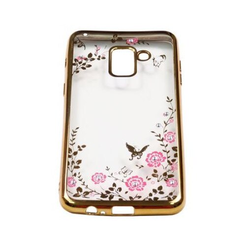 Husa spate model DIAMOND FLOWER - pentru Samsung N975 Galaxy Note 10 Plus gold