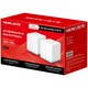 Sistem Mesh Wi-Fi Mercusys Halo S12 (2 pack) AC1200 cu Seamless Roaming, Self-Healing, Control Parental si acoperire de pana la 260 m²