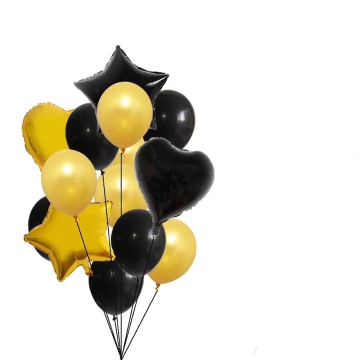 Комплект от 14 балона за рожден ден, време е за парти