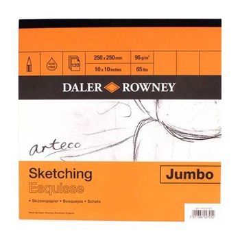 Bloc Arteco 95g, 25x25cm Jumbo, 120 coli Bloc Arteco 95g, 25x25cm Jumbo, 120 coli