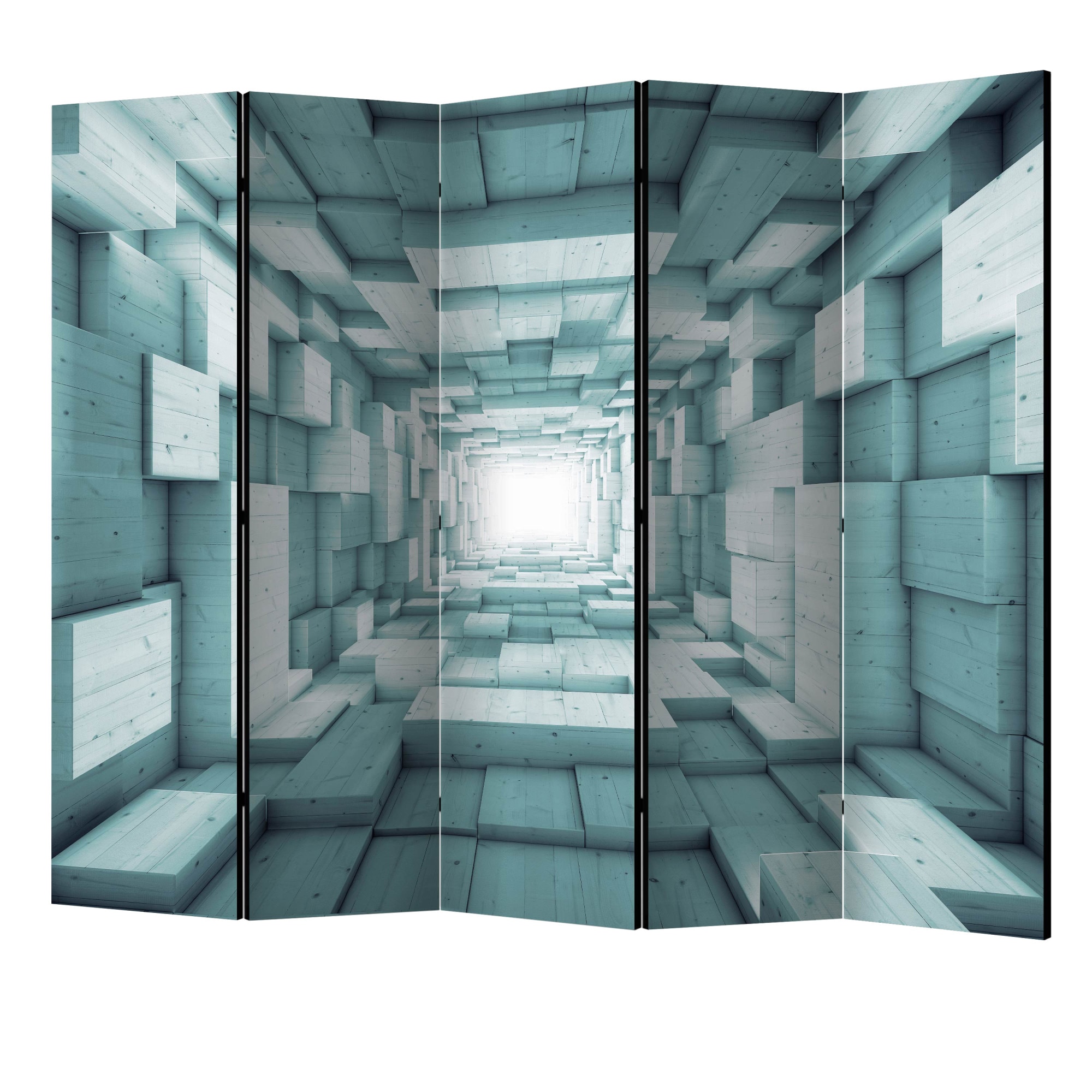 Paravan din 5 parti - Dreptunghiular martie II II - 225 x 172 cm