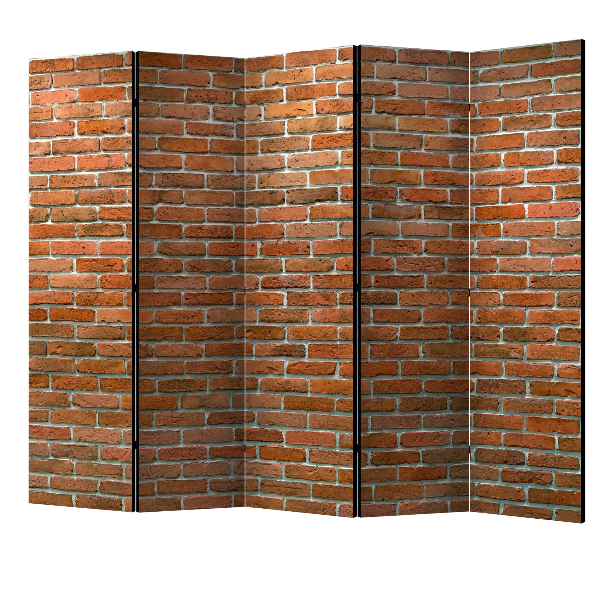 Paravan din 5 parti - Granita urbana II - 225 x 172 cm