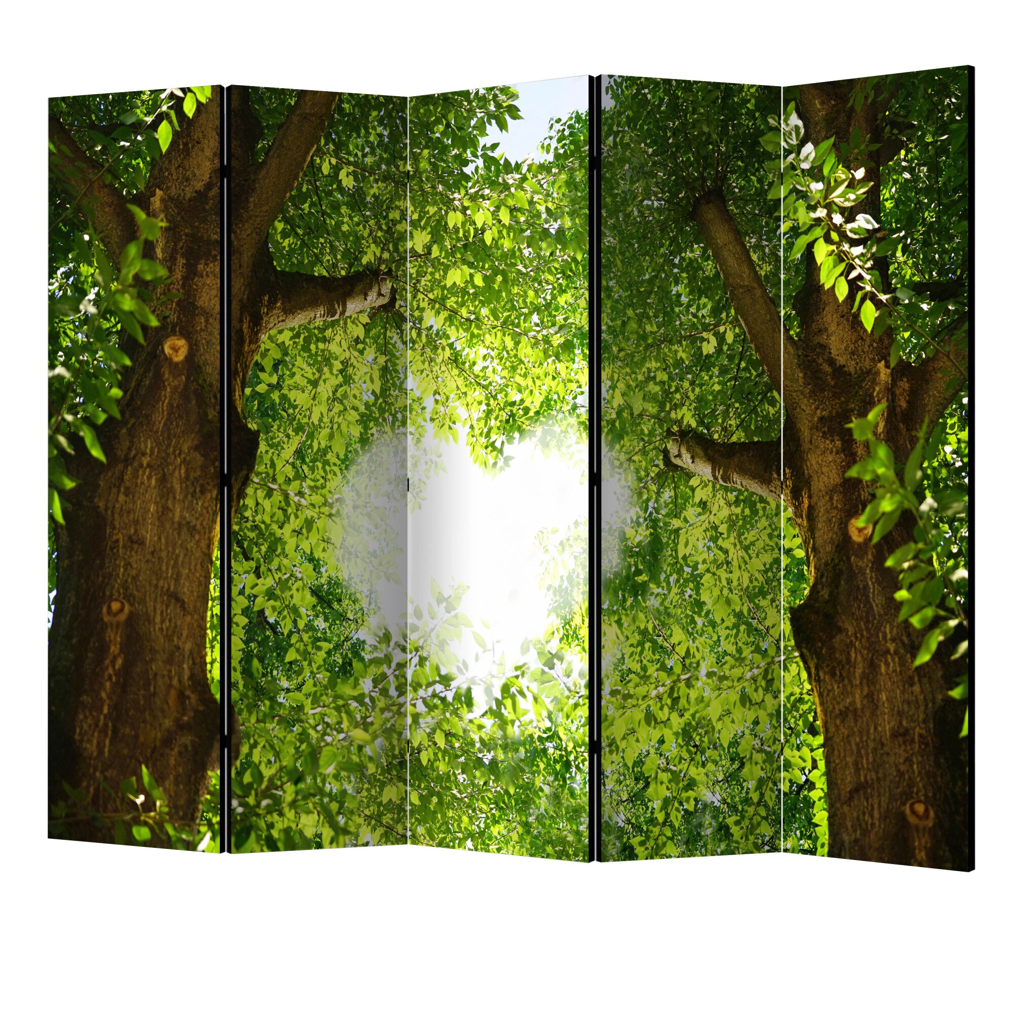 Paravan din 5 parti - Indepartarea iubirii II - 225 x 172 cm