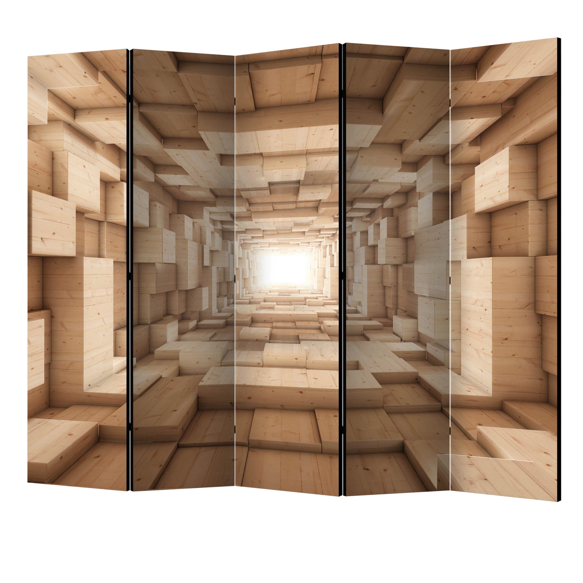 Paravan din 5 parti - In sus II II - 225 x 172 cm
