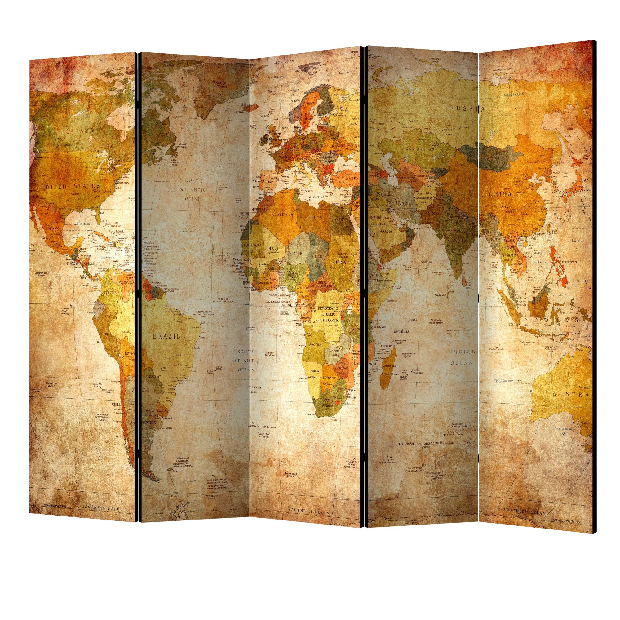 Paravan din 5 parti - In toata gloria sa II - 225 x 172 cm