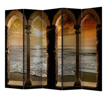 Paravan din 5 parti - Idila II - 225 x 172 cm Paravan din 5 parti - Idila II - 225 x 172 cm