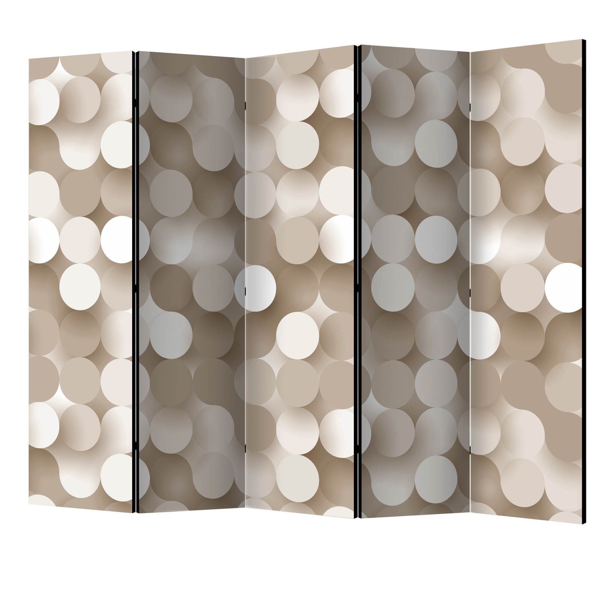 Paravan din 5 parti - Netul de aur II - 225 x 172 cm