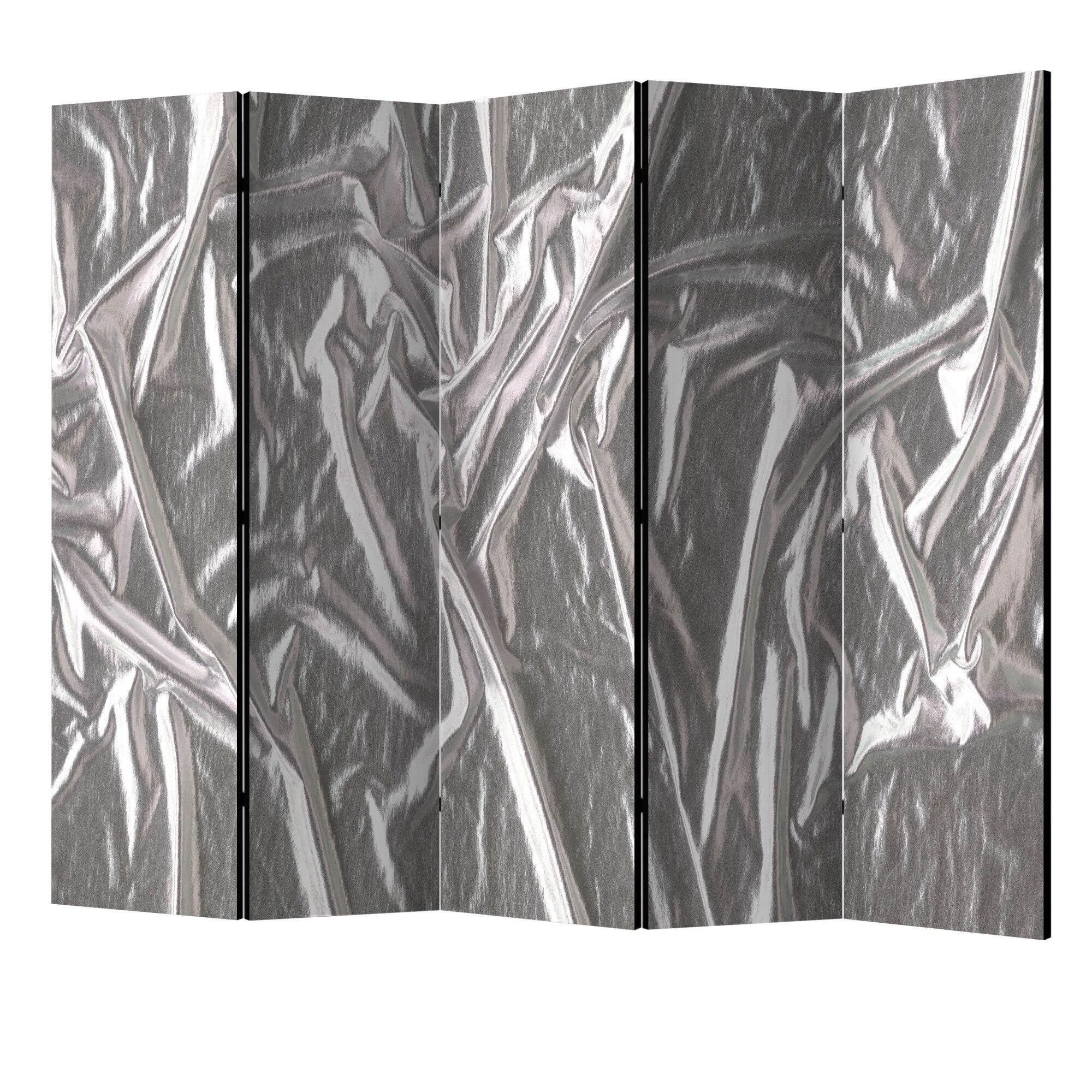 Paravan din 5 parti - Noble silver II - 225 x 172 cm