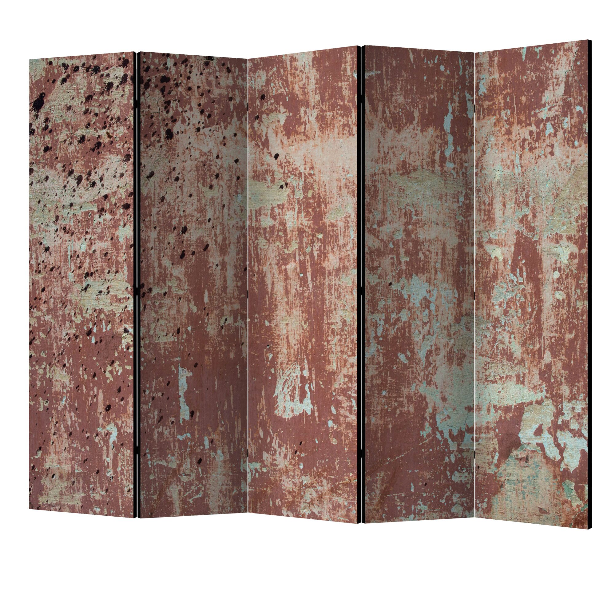 Paravan din 5 parti - Ploaie de strada II - 225 x 172 cm