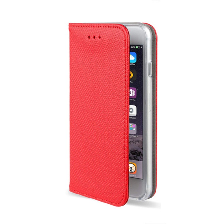 Husa Huawei Y6 - Smart Magnet (Rosu)