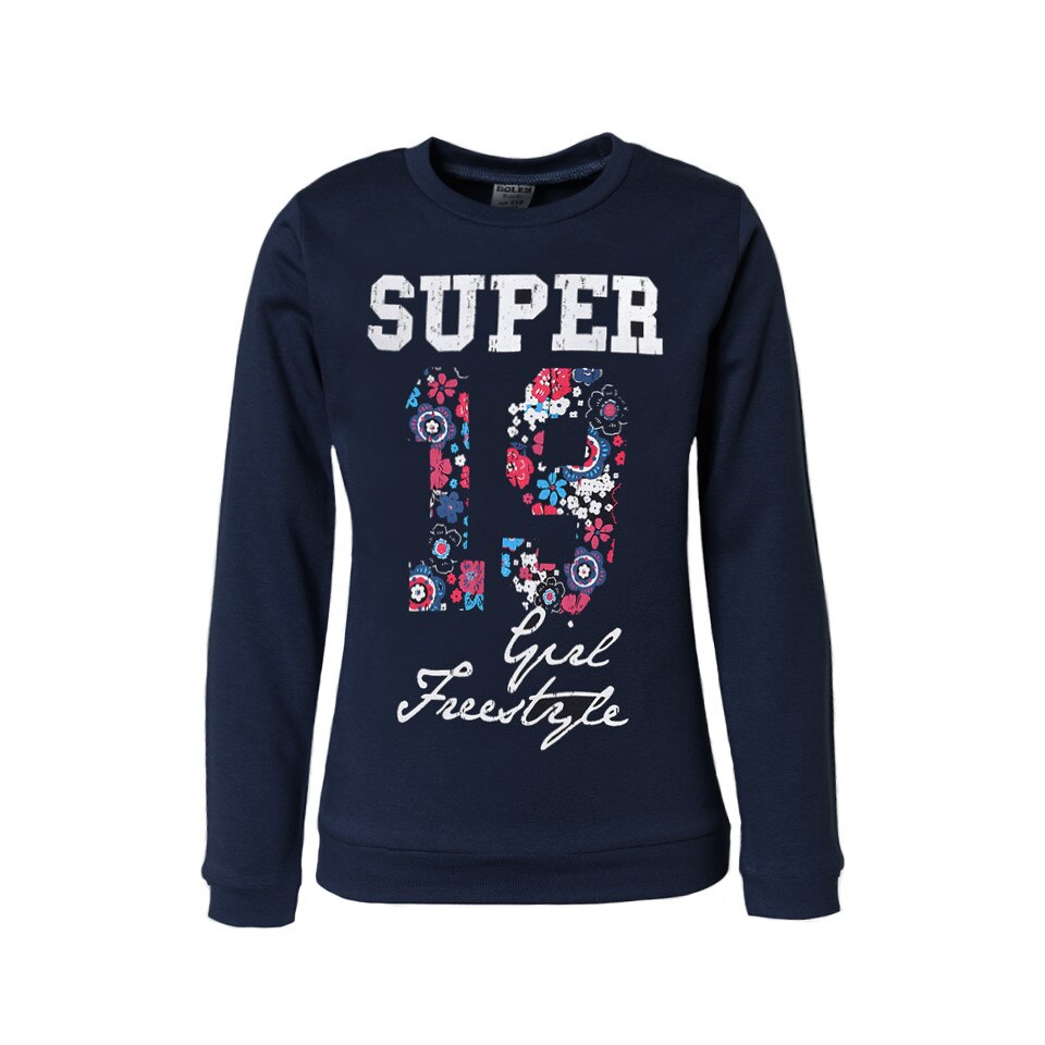 Bluza Boley fete, bleumarin, marimea 122 cm, 7 ani