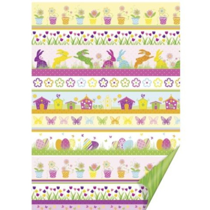 Carton colorat A4 Heyda 220 gr Bunnies, colorat pe ambele fete