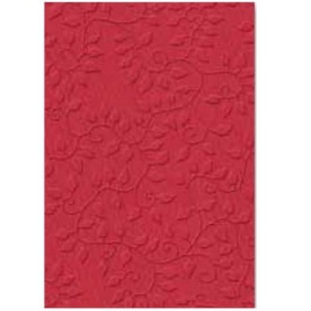 Carton embosat A4 Heyda Firenze rosu 220 gr Carton embosat A4 Heyda Firenze rosu 220 gr