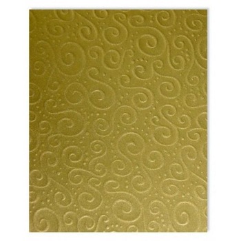 Carton embosat A4 Heyda Milano lucios auriu 220 gr Carton embosat A4 Heyda Milano lucios auriu 220 gr