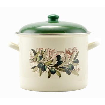 Oala email cu capac 26 cm  Oala email cu capac 26 cm