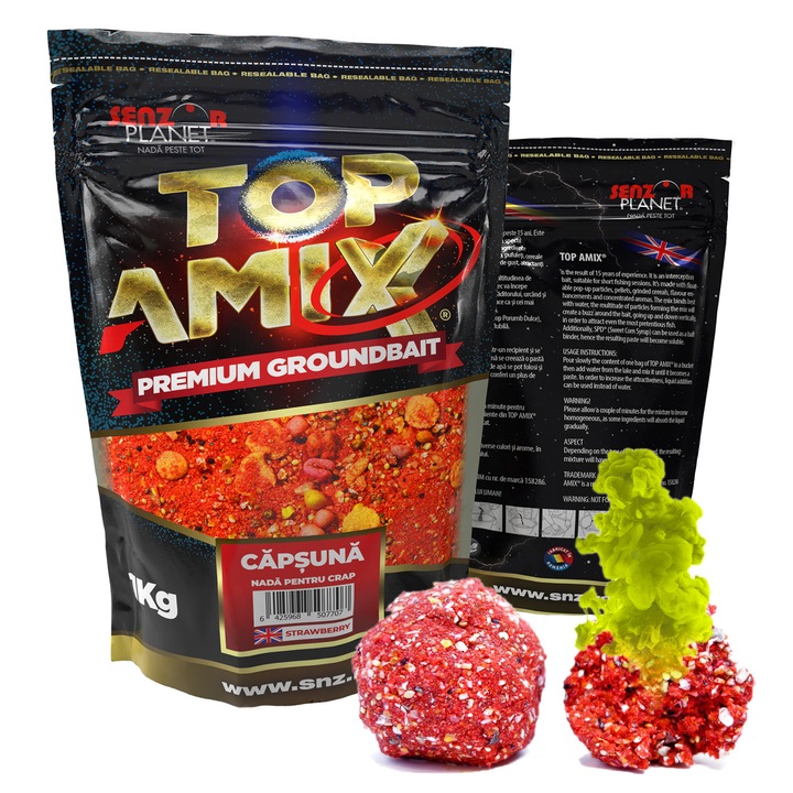 Nada Senzor Planet Top Amix Capsuna, 1kg