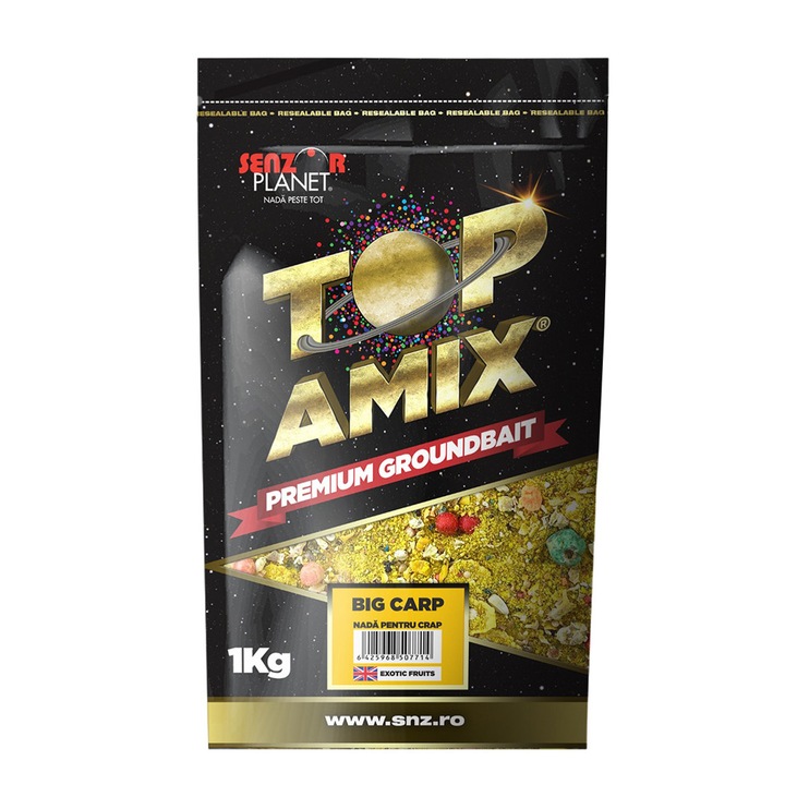 Nada pentru crap TOP AMIX, Senzor Planet, Big Carp, 1 kg