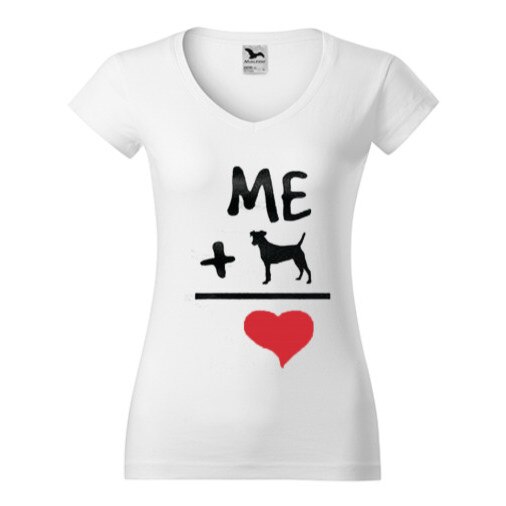 Tricou Femei, Guler V, personalizat 