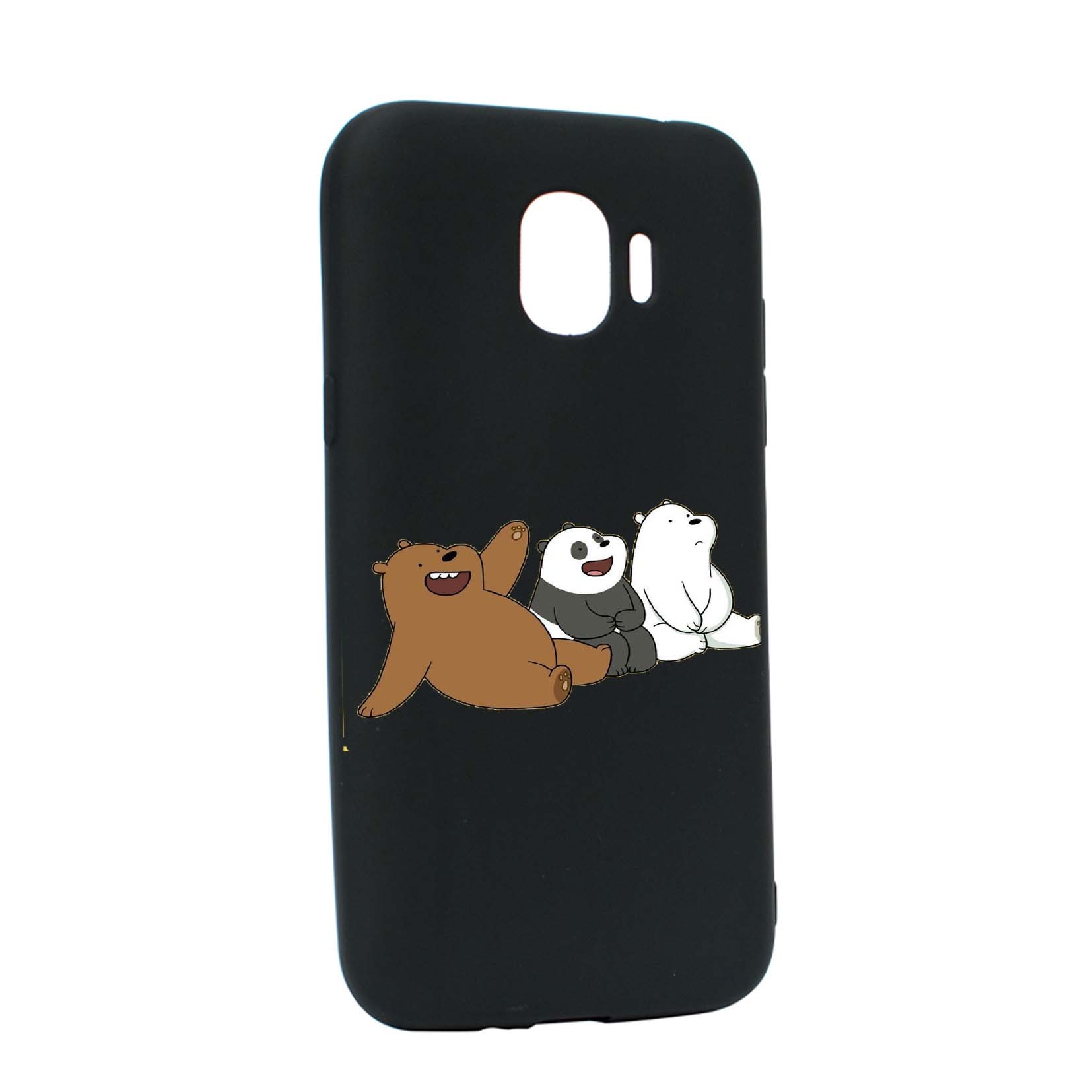 Husa de protectie Keep Calm - Bear, pentru Samsung Galaxy J2 Pro 2018 / J2 2018 / Grand Prime Pro, rezistenta la uzura, anti-alunecare, din silicon Premium, B587