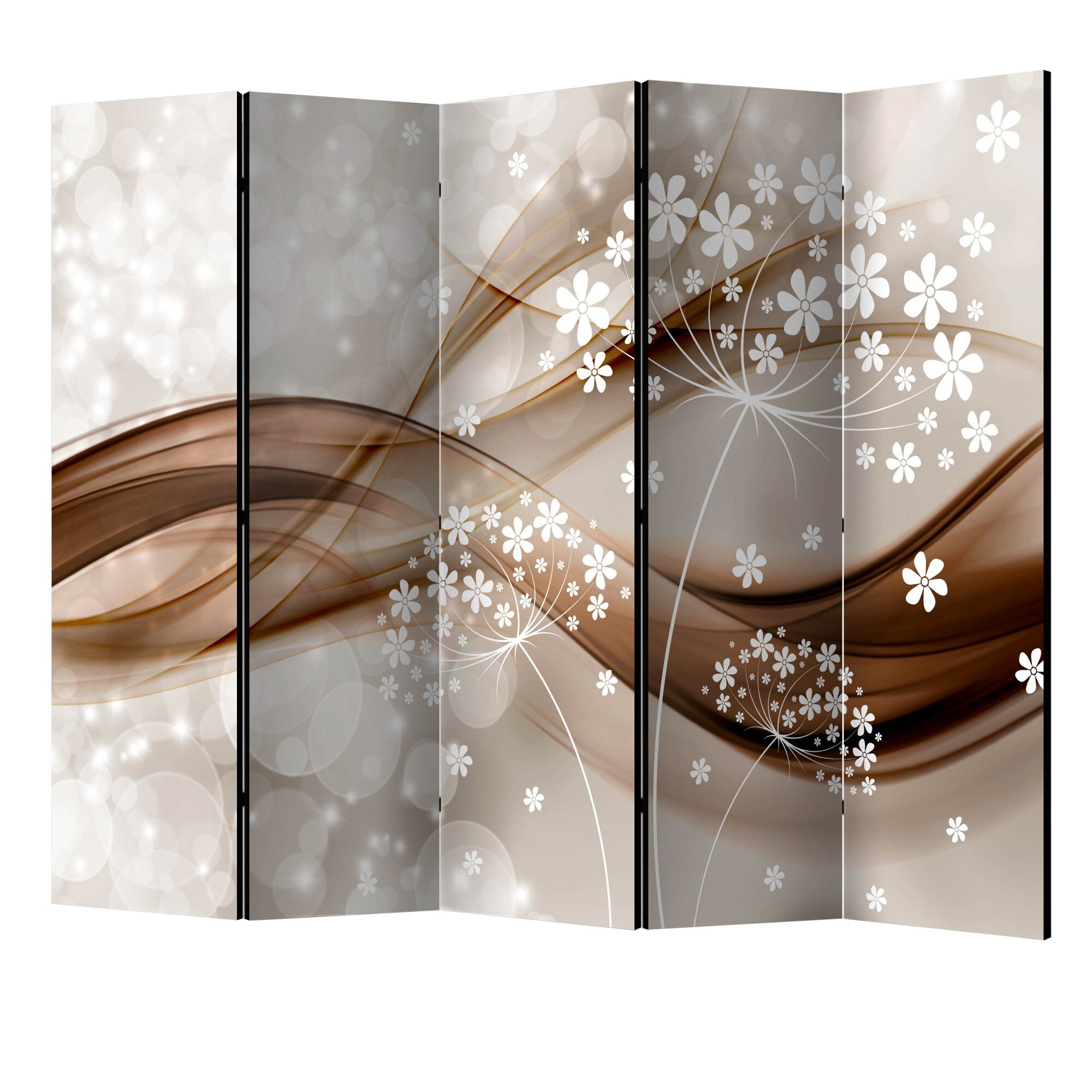 Paravan din 5 parti - Povestiri de primavara II - 225 x 172 cm