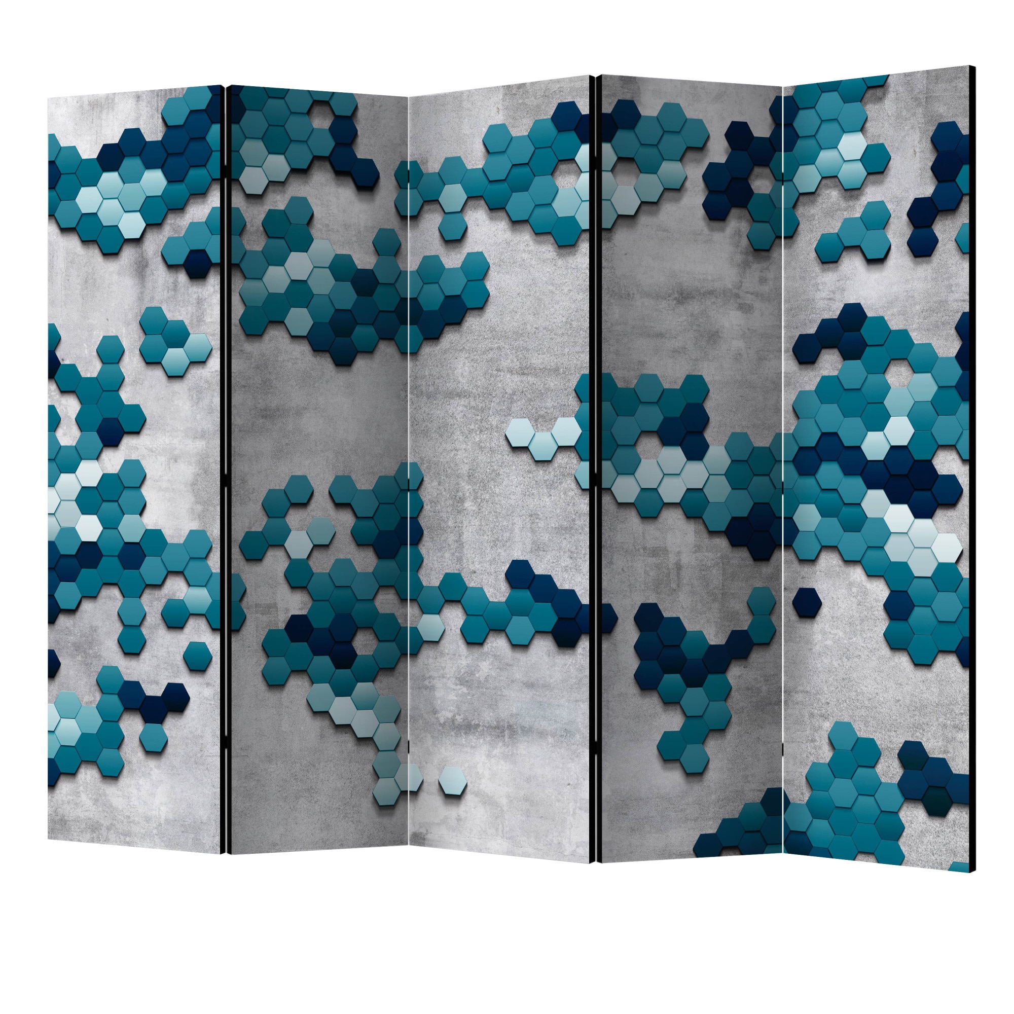 Paravan din 5 parti - Puzzle II - 225 x 172 cm