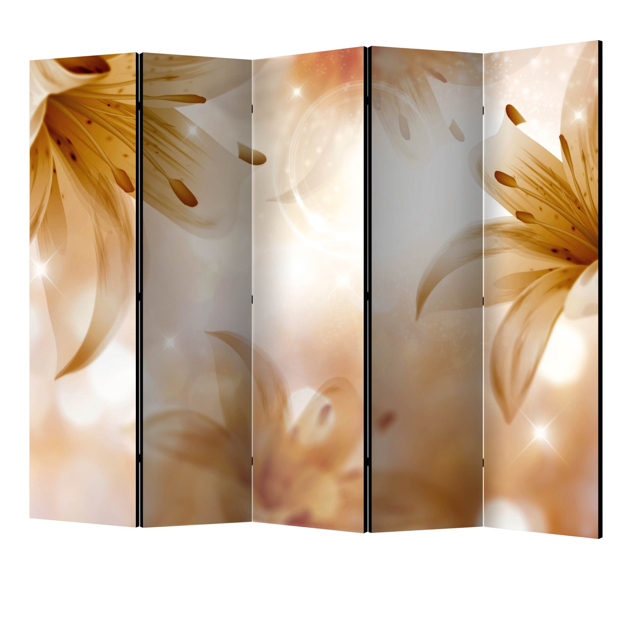 Paravan din 5 parti - Reginele verii II - 225 x 172 cm