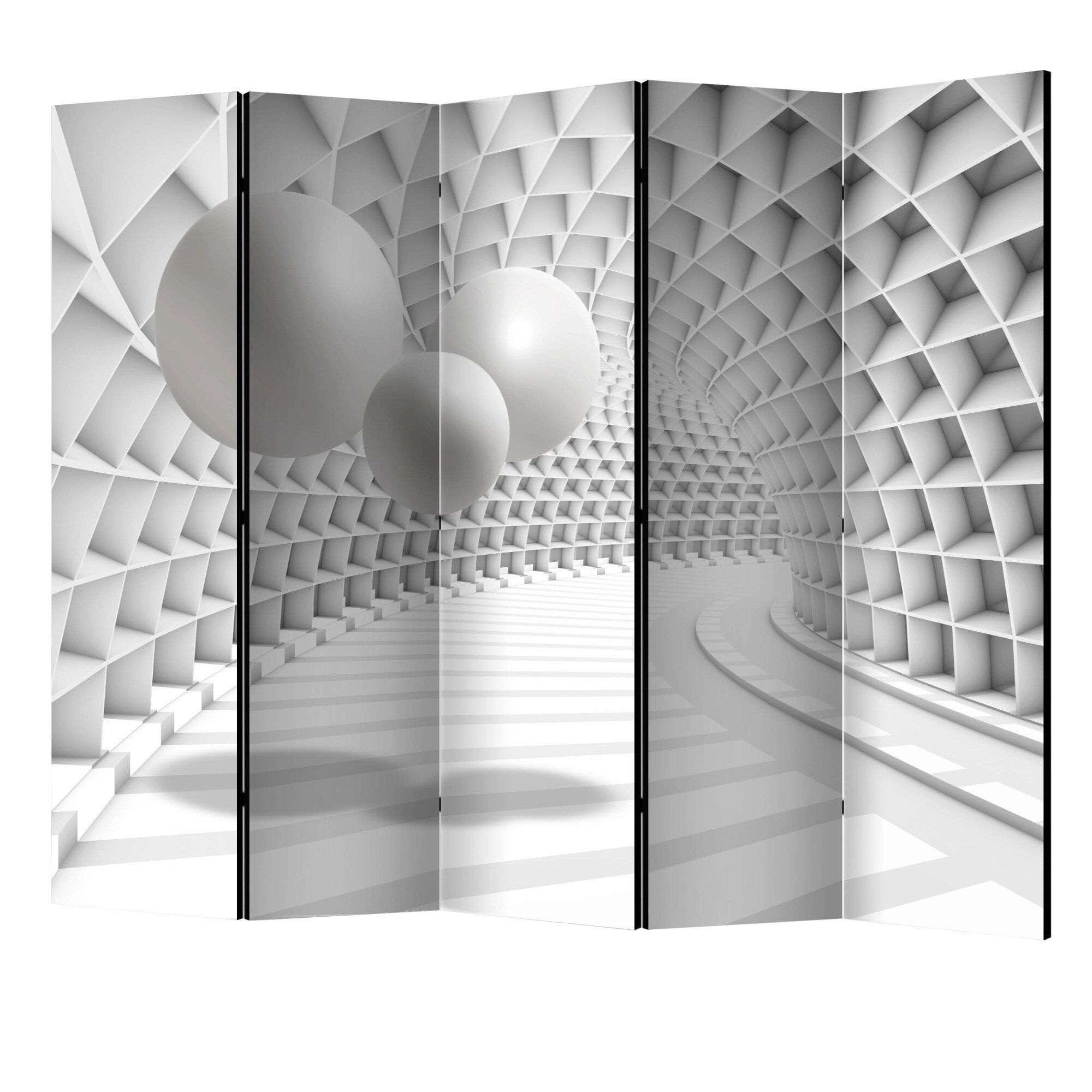 Paravan din 5 parti - Rezumat tunnel II - 225 x 172 cm