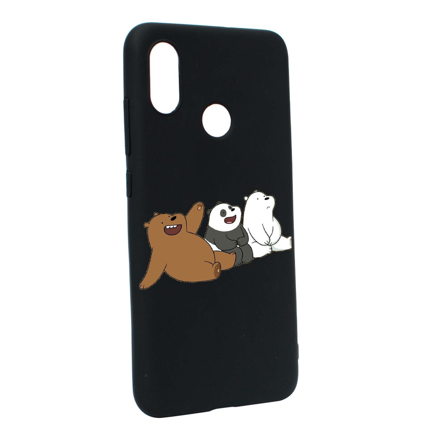 Husa de protectie Keep Calm - Bear, pentru Xiaomi Mi A2 Lite / Redmi 6 Pro, rezistenta la uzura, anti-alunecare, din silicon Premium, B587