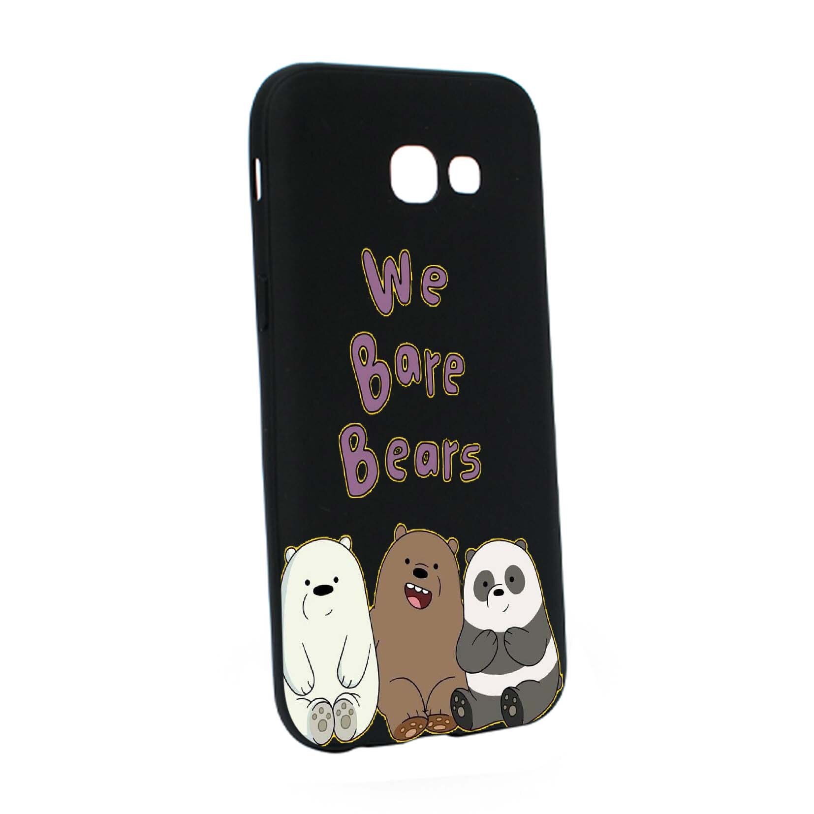 Husa de protectie We Bare Bears, pentru Samsung Galaxy A5 2017, rezistenta la uzura, anti-alunecare, din silicon Premium, B588