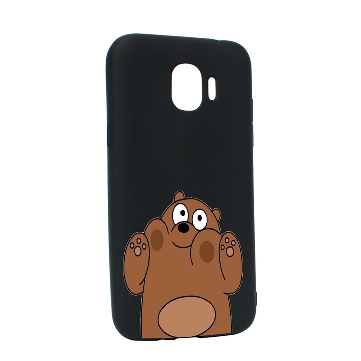 Husa de protectie Bears, pentru Samsung Galaxy J4 2018, rezistenta la uzura, anti-alunecare, din silicon Premium, B589