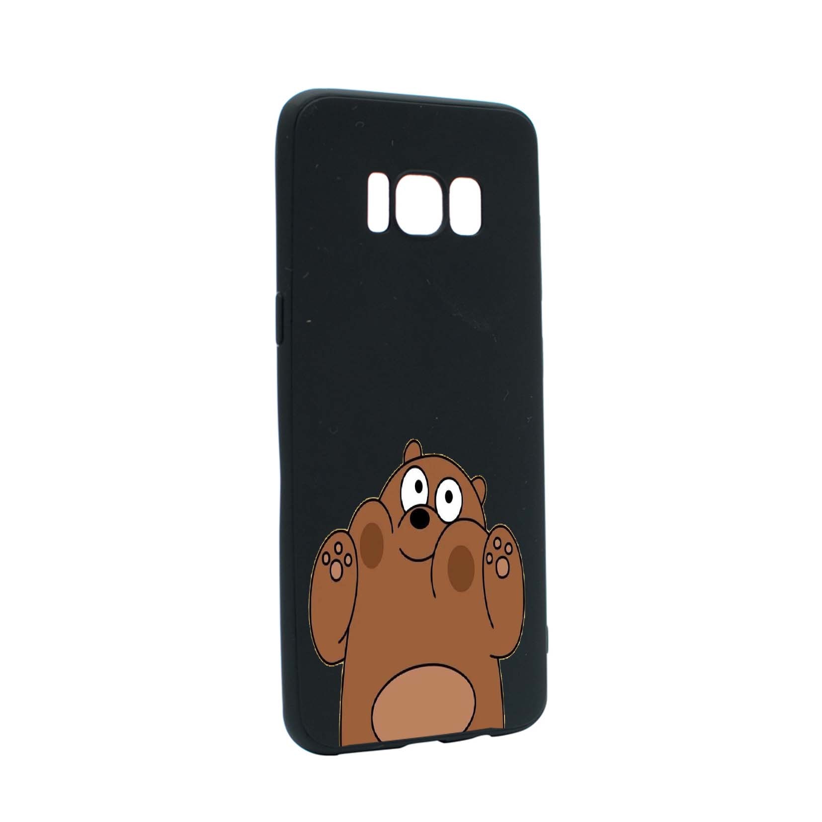 Husa de protectie Bears, pentru Samsung Galaxy S8 Plus, rezistenta la uzura, anti-alunecare, din silicon Premium, B589