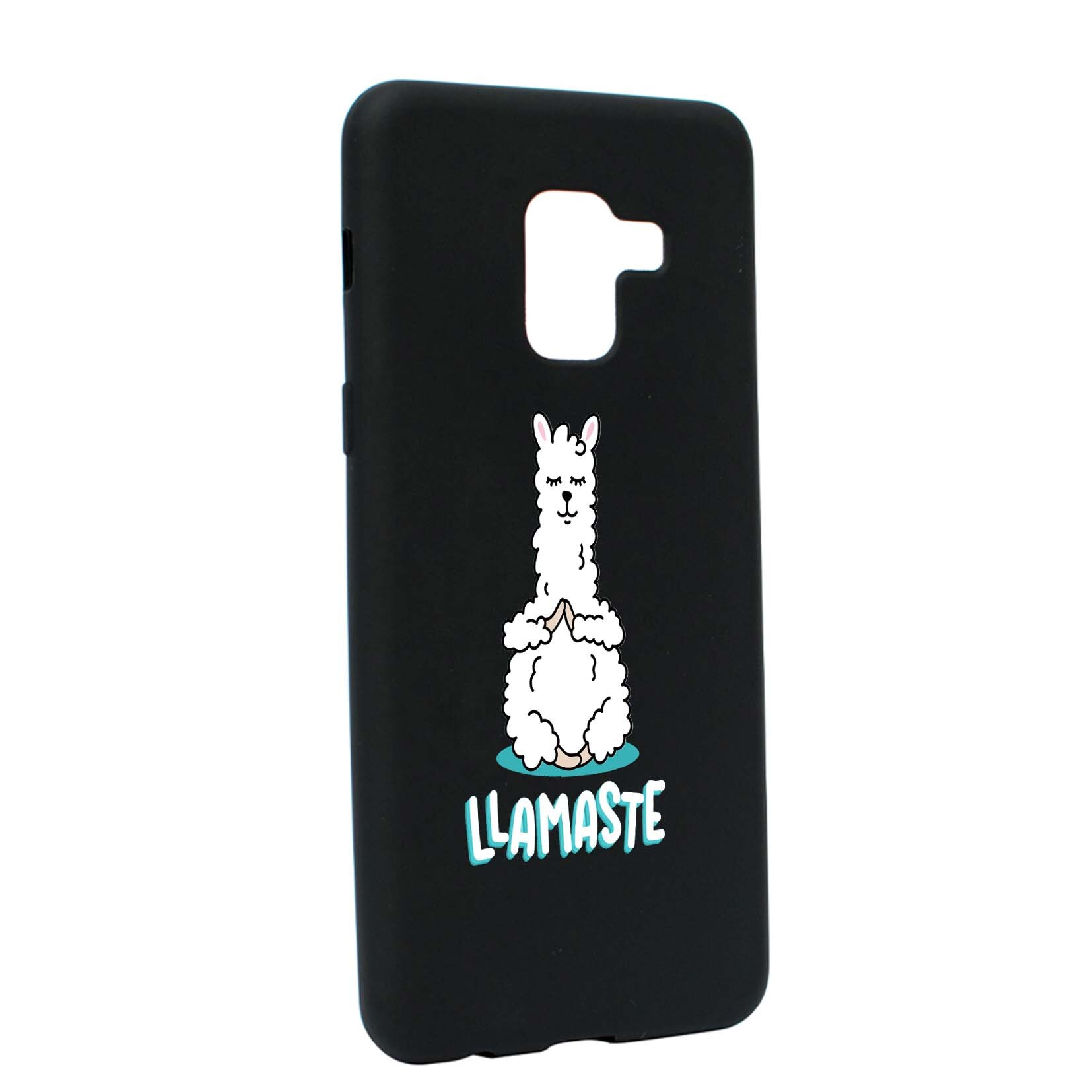 Husa de protectie Llamaste, pentru Samsung Galaxy A5 2018, rezistenta la uzura, anti-alunecare, din silicon Premium, B590