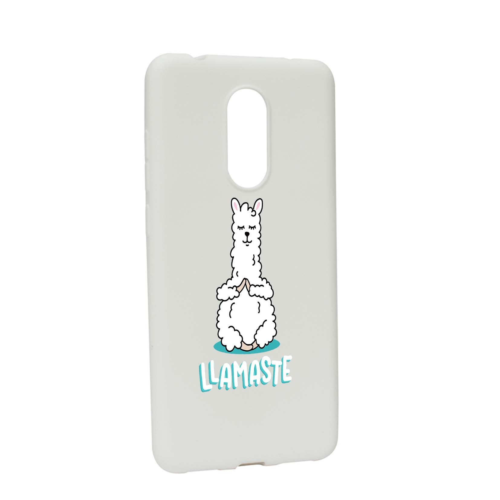 Husa de protectie Llamaste, pentru Xiaomi Redmi Note 5 / Redmi 5 Plus, rezistenta la uzura, anti-alunecare, din silicon Premium, W590