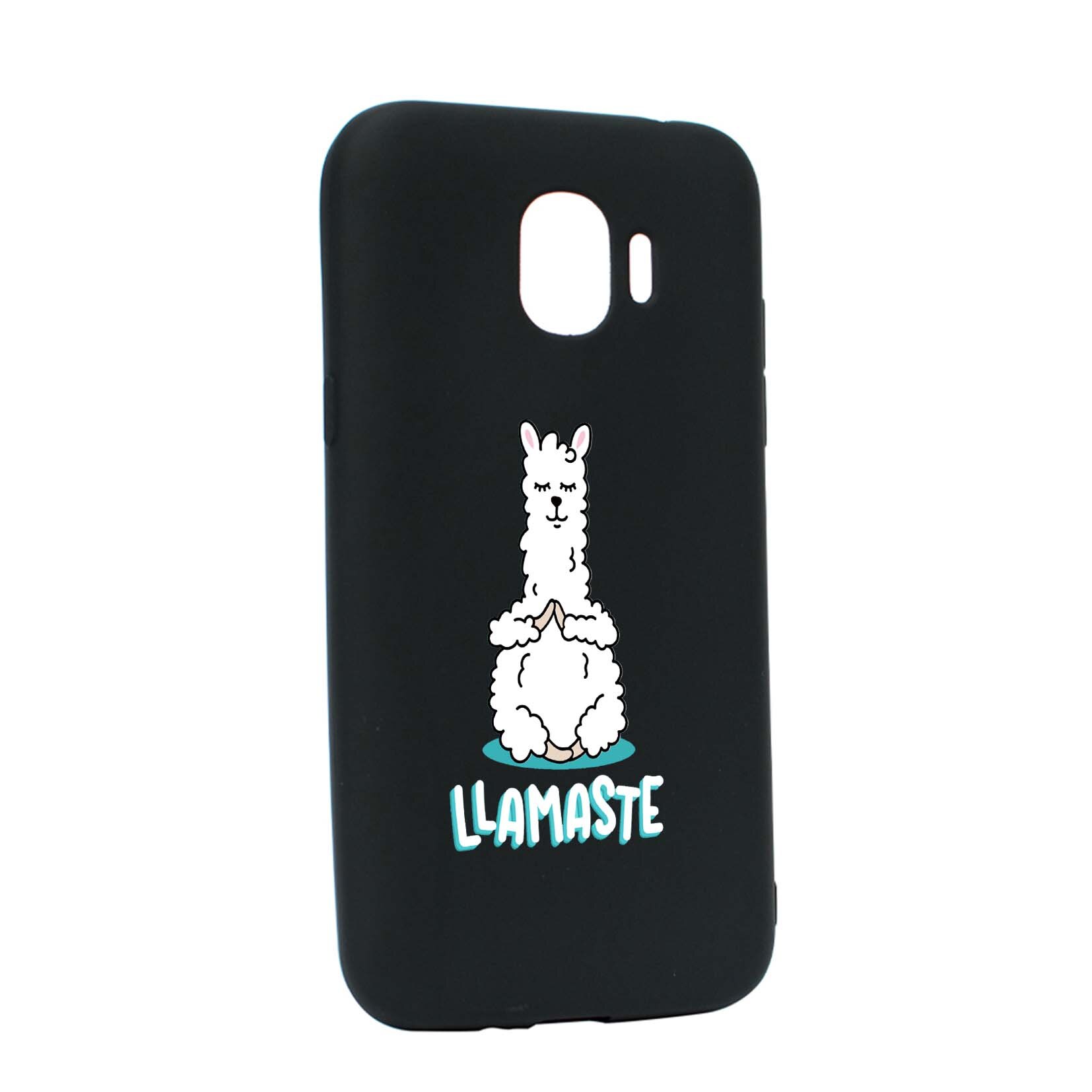 Husa de protectie Llamaste, pentru Samsung Galaxy J2 Pro 2018 / J2 2018 / Grand Prime Pro, rezistenta la uzura, anti-alunecare, din silicon Premium, B590