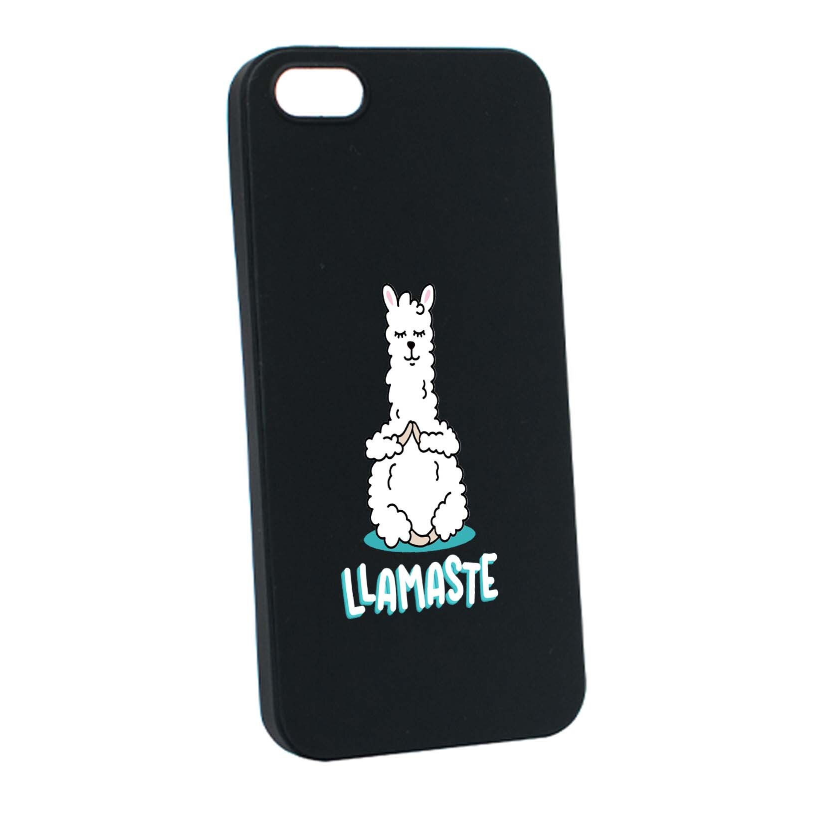 Husa de protectie Llamaste, pentru Apple iPhone SE / 5S / 5, rezistenta la uzura, anti-alunecare, din silicon Premium, B590