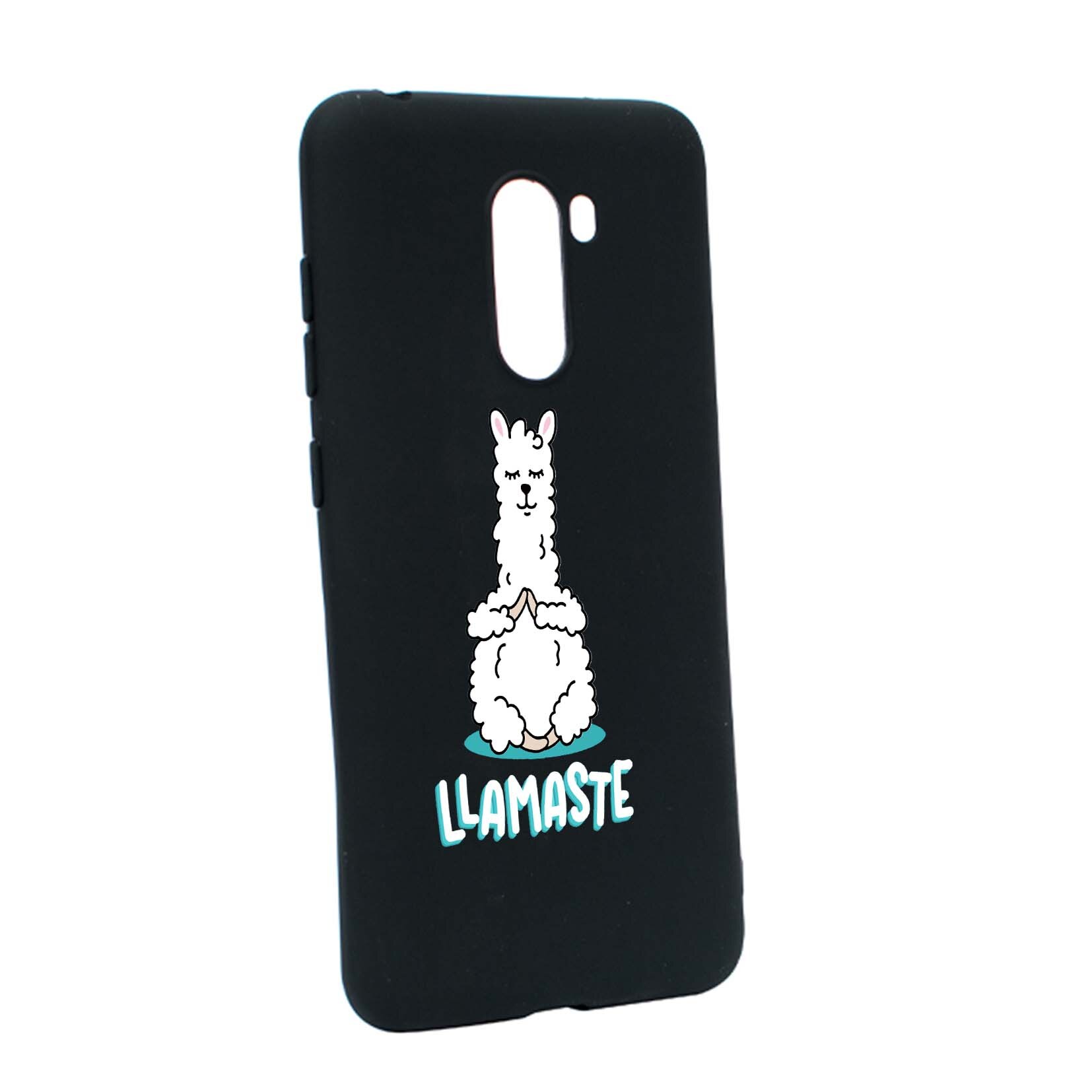 Husa de protectie Llamaste, pentru Xiaomi PocoPhone F1, rezistenta la uzura, anti-alunecare, din silicon Premium, B590