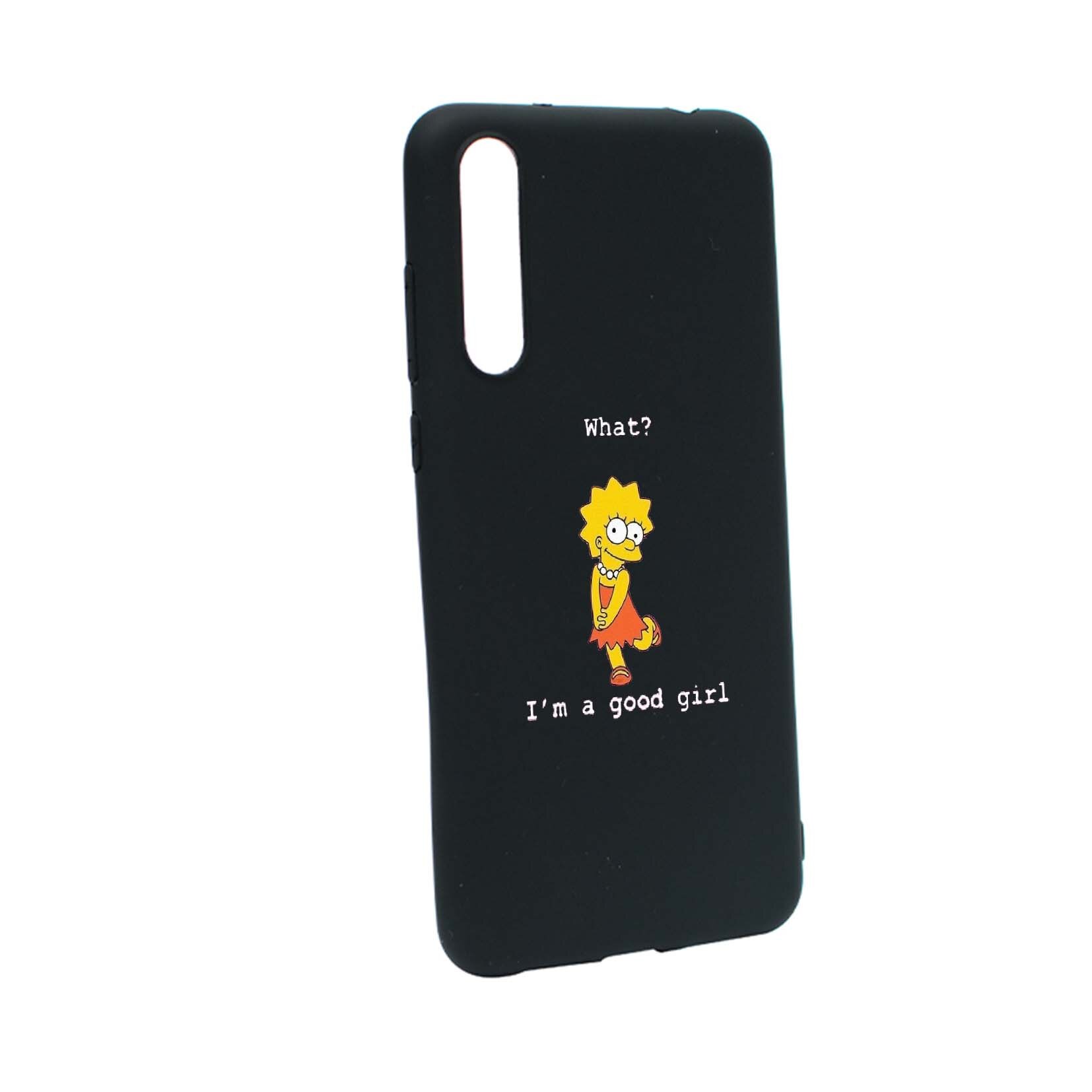 Husa de protectie Lisa - I'm a good girl, pentru Huawei P20 Pro, rezistenta la uzura, anti-alunecare, din silicon Premium, B591