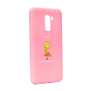Husa de protectie Lisa - I'm a good girl, pentru Xiaomi PocoPhone F1, rezistenta la uzura, anti-alunecare, din silicon Premium, P591 Husa de protectie Lisa - I'm a good girl, pentru Xiaomi PocoPhone F1, rezistenta la uzura, anti-alunecare, din silicon Premium, P591
