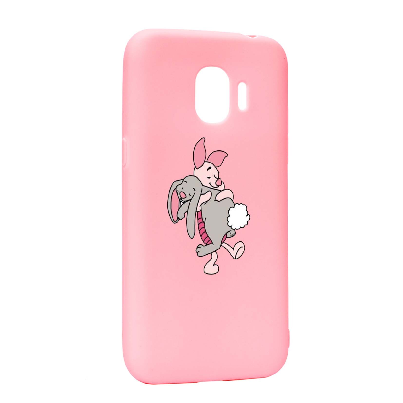 Husa de protectie Winnie the Pooh, pentru Samsung Galaxy J2 Pro 2018 / J2 2018 / Grand Prime Pro, rezistenta la uzura, anti-alunecare, din silicon Premium, P592