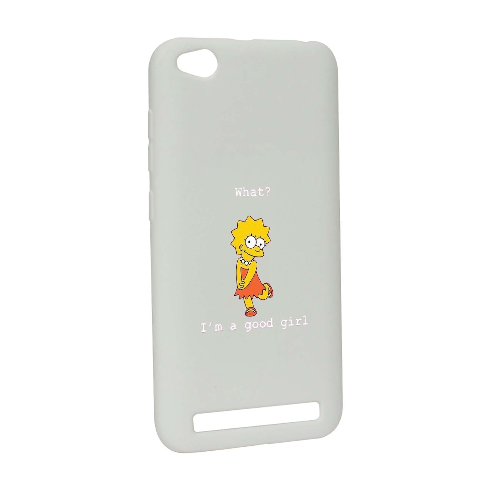 Husa de protectie Lisa - I'm a good girl, pentru Xiaomi Redmi 5A, rezistenta la uzura, anti-alunecare, din silicon Premium, W591