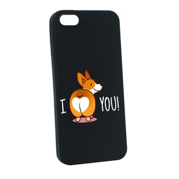 Husa de protectie Sweet Doggy Emoji, pentru Apple iPhone SE / 5S / 5, rezistenta la uzura, anti-alunecare, din silicon Premium, B593 Husa de protectie Sweet Doggy Emoji, pentru Apple iPhone SE / 5S / 5, rezistenta la uzura, anti-alunecare, din silicon Premium, B593