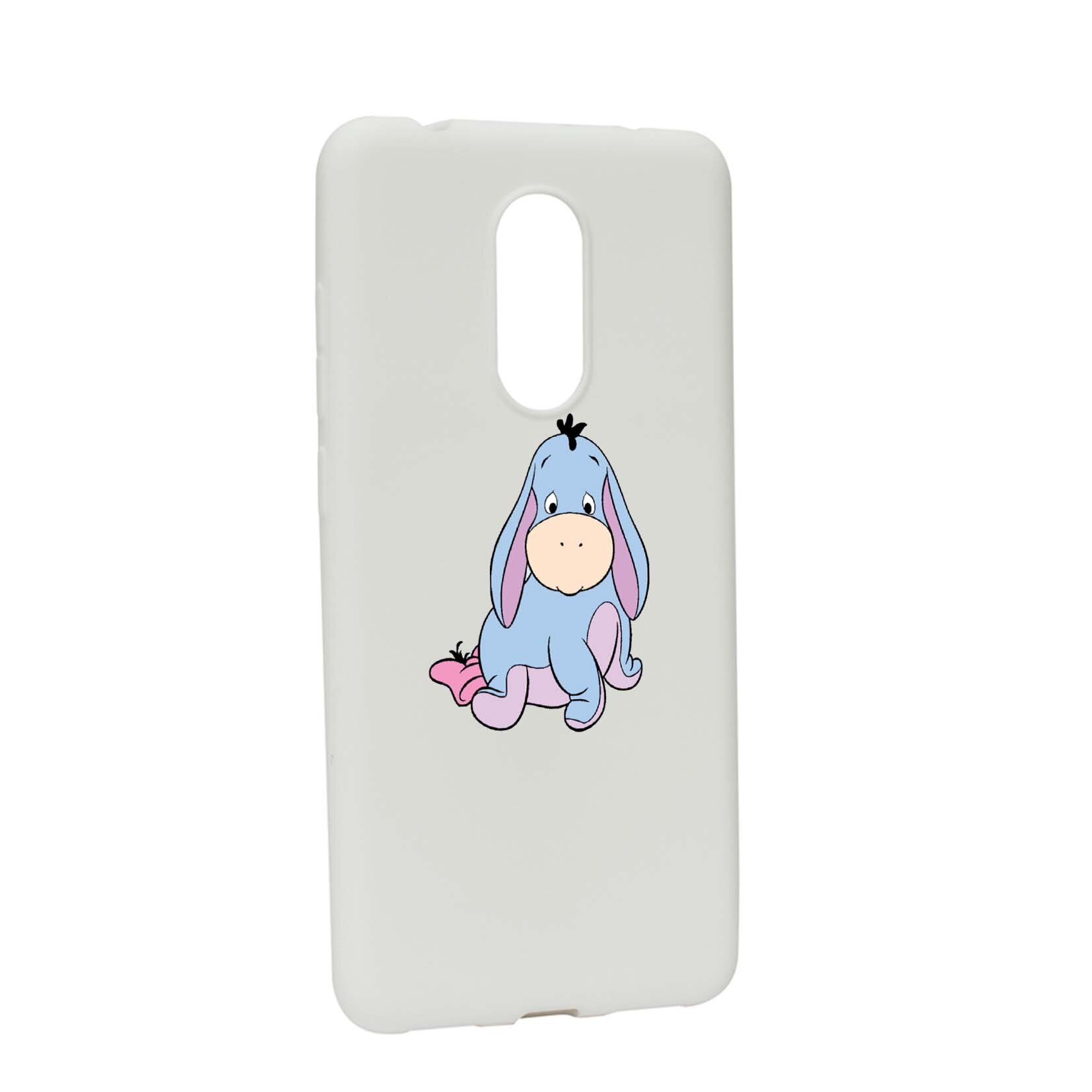 Husa de protectie Winnie the Pooh - Dunkey, pentru Xiaomi Redmi Note 5 / Redmi 5 Plus, rezistenta la uzura, anti-alunecare, din silicon Premium, W594