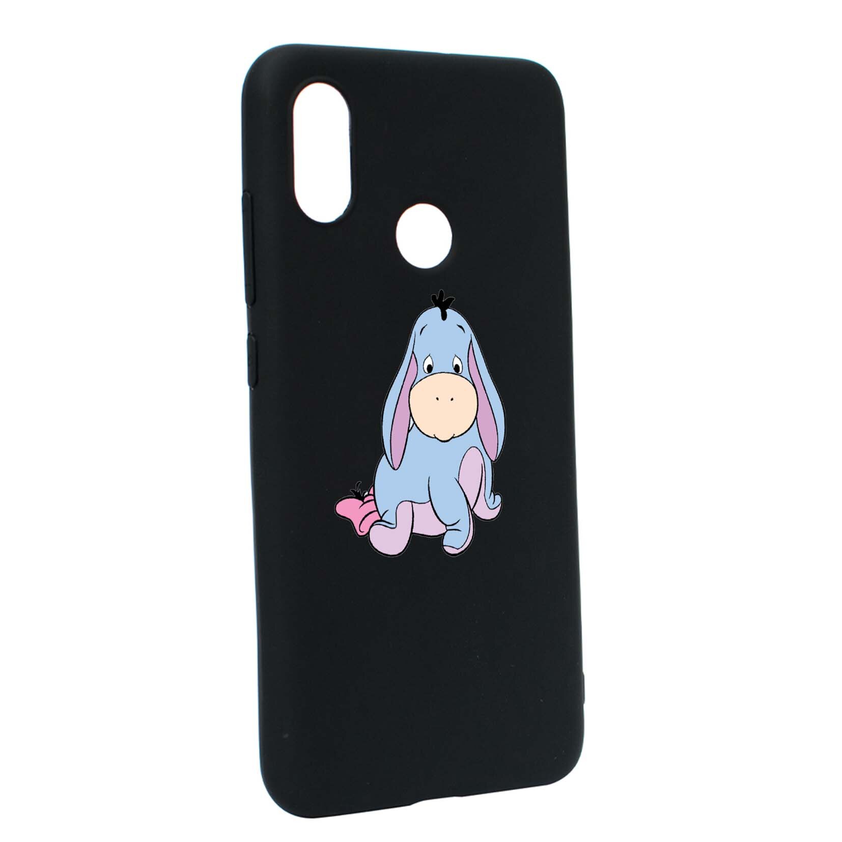Husa de protectie Winnie the Pooh - Dunkey, pentru Xiaomi Mi A2 Lite / Redmi 6 Pro, rezistenta la uzura, anti-alunecare, din silicon Premium, B594