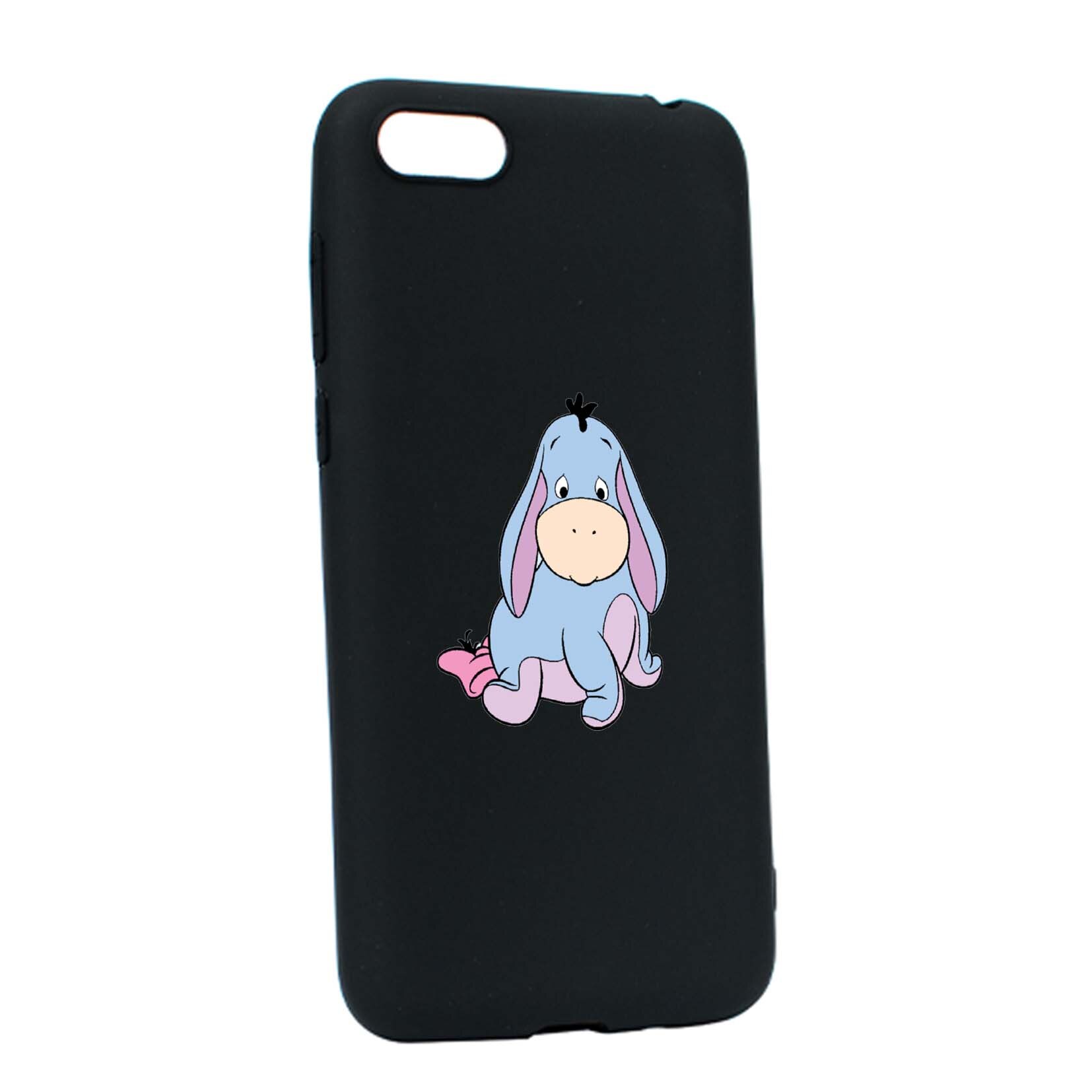 Husa de protectie Winnie the Pooh - Dunkey, pentru Apple iPhone 6 / 6S, rezistenta la uzura, anti-alunecare, din silicon Premium, B594