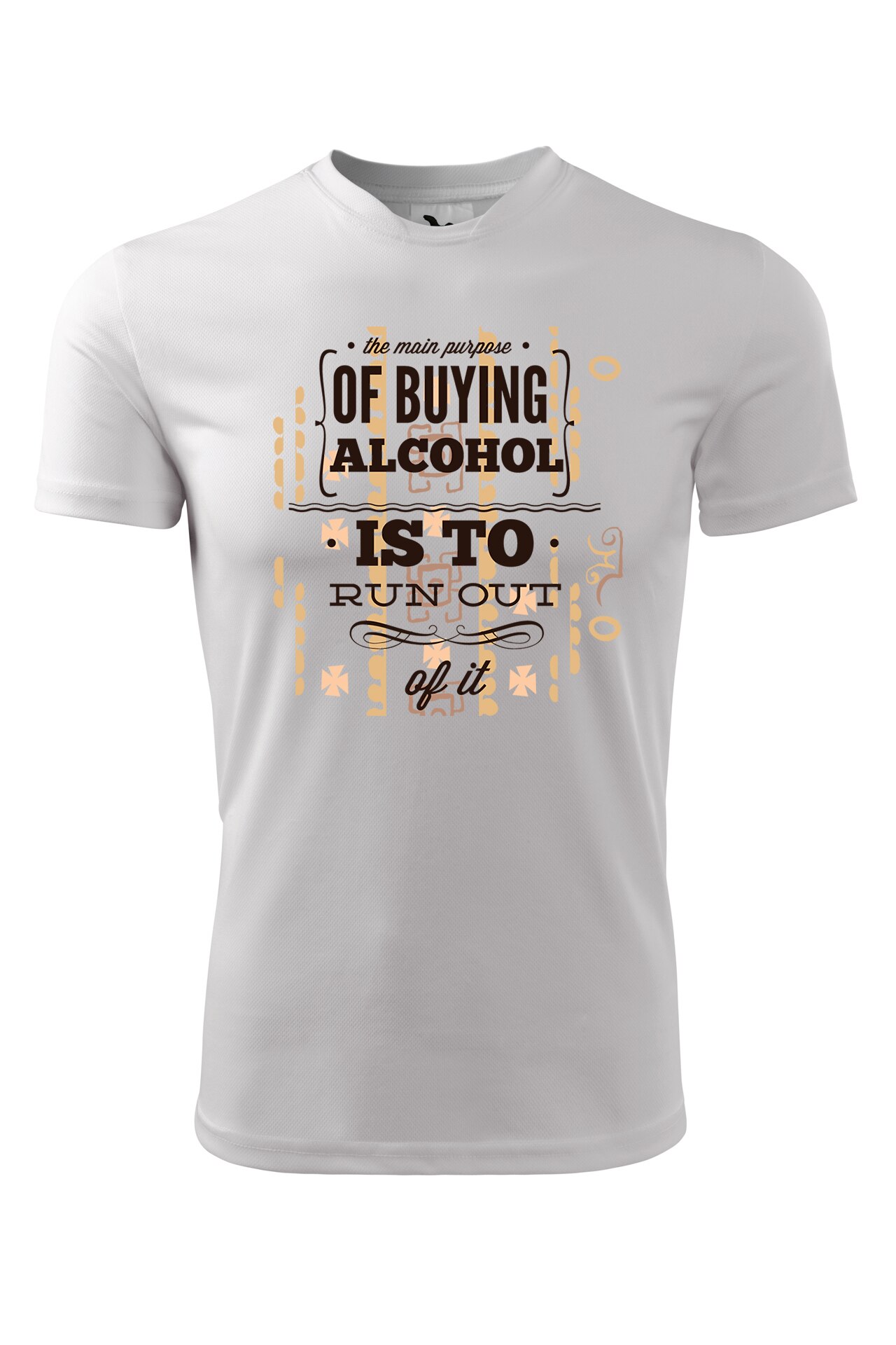 Tricou personalizat, Alcohol, Adler, Alb