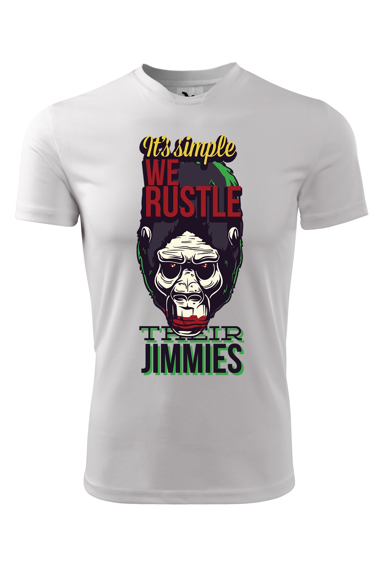 Tricou personalizat, Jimmies, Adler, Alb